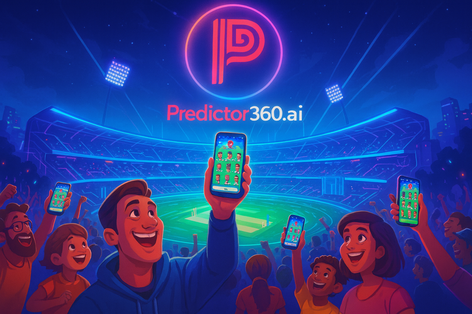 Team collaborating on a project